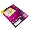 ETIQUETA INKJET TRANSPARENTE CARTA 25PZ