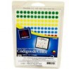 ETIQUETA ADHESIVA CIRCULAR COLORES 1/4 768PZ