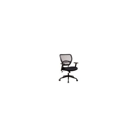 Silla Officemax Ejecutiva Space en Mesh de Nylon Ergonomica Negro - Envío Gratuito