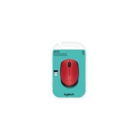 Mouse Logitech M170 Inalambrico Rojo - Envío Gratuito