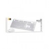 Combo Mouse y Teclado Case Logic Plateado