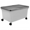 CAJA DE PLASTICO ARCHIVO TRANSP 34.59X57.8X27CM41LT