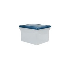 CAJA PLASTICO ARCHIVO TRANSP 35X46X27 CM 30LT - Envío Gratuito