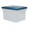 CAJA PLASTICO ARCHIVO TRANSP 35X46X27 CM 30LT