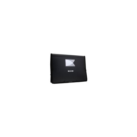 Cartera Expandible Oxford Carta Expandible Hasta 8cm Negro - Envío Gratuito