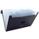 Archivero Expandible Oxford Carta 12 Divisiones Negro - Envío Gratuito