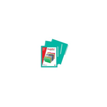 FOLDER AQUA CARTA 25 PIEZAS PENDAFLEX - Envío Gratuito