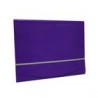FOLDER PORTADOCUMENTOS VIOLETA CARTA ICLIP CON LIGA