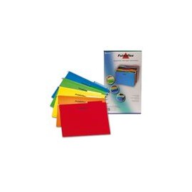 FOLDER COLGANTE OFICIO FOLDAFLEX COLORES CON JINETES 25PZ - Envío Gratuito