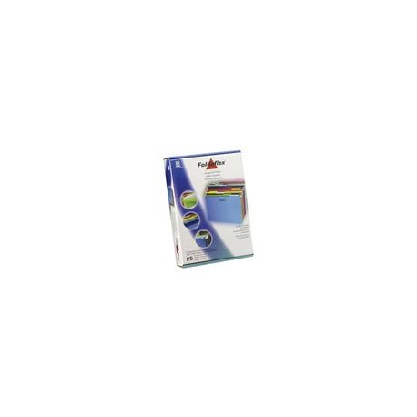 FOLDER COLGANTE CARTA FOLDAFLEX COLORES CON JINETES 25PZ - Envío Gratuito