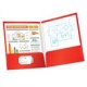 SHOWFOLIO OXFORD ROJO CARTA 5PZ - Envío Gratuito