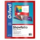 SHOWFOLIO OXFORD ROJO CARTA 5PZ - Envío Gratuito