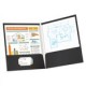 SHOWFOLIO OXFORD NEGRO CARTA 5PZ - Folder Showfolio Carta Negro Paquete Con 5piezas Oxford - Envío Gratuito