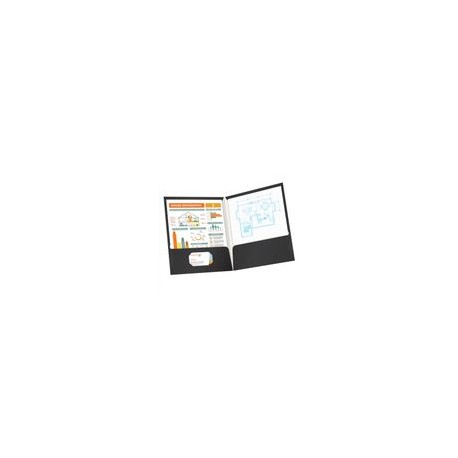 SHOWFOLIO OXFORD NEGRO CARTA 5PZ - Folder Showfolio Carta Negro Paquete Con 5piezas Oxford - Envío Gratuito