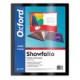 SHOWFOLIO OXFORD NEGRO CARTA 5PZ - Folder Showfolio Carta Negro Paquete Con 5piezas Oxford - Envío Gratuito