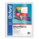 SHOWFOLIO OXFORD BLANCO CARTA 5PZ - Envío Gratuito