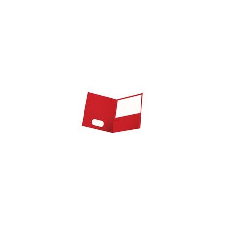 FOLDER PORTAFOLIO ROJO DOBLE SOLAPA CARTA OXFORD 5PZ - Envío Gratuito