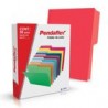 FOLDER ROJO CARTA PENDAFLEX 50PZ DOBLE TONALIDAD