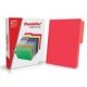 FOLDER ROJO CARTA PENDAFLEX 50PZ DOBLE TONALIDAD - Envío Gratuito