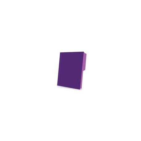 FOLDER VIOLETA CARTA PENDAFLEX 25PZ DOBLE TONALIDAD - Envío Gratuito