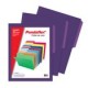 FOLDER VIOLETA CARTA PENDAFLEX 25PZ DOBLE TONALIDAD - Envío Gratuito