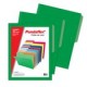 FOLDER VERDE CARTA PENDAFLEX 25PZ DOBLE TONALIDAD - Folder Pendaflex Carta Verde Intenso Doble Tonalidad 25pzas