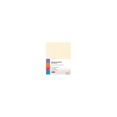ETIQUETA COLOR NATURAL CARTA 50H - Etiqueta Color Tamaño Natural Carta 50h - Envío Gratuito