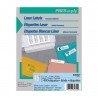 ETIQUETA PRESSAPPLYBCA LAS 3,39x10,16CM1400 ETIQUETAS