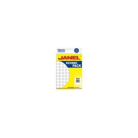 ETIQUETA BLANCA ECONOPACK 13X19 MM 1200PZA/PQTE JANEL - Envío Gratuito