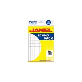 ETIQUETA BLANCA ECONOPACK 08X20MM 1512 PZA/PQTE JANEL - Envío Gratuito