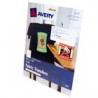 ETIQUETA TRANSFER CARTA NEGRO 5PZ - Etiqueta Transfer Carta Negro 5pz Avery