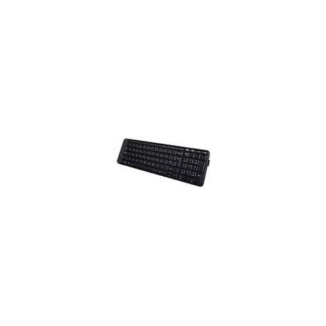 Teclado Logitech K230 Inalambrico Negro con Tapa de Colores - Envío Gratuito