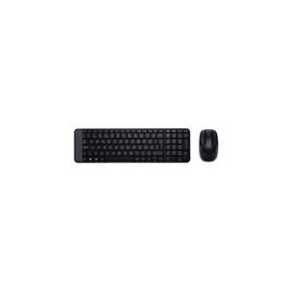 Combo Mouse y Teclado Logitech MK220 Inalambrico Negro - Envío Gratuito