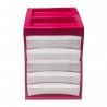 MINI CAJONERA DE COLORES 5 NIVELES - Mini Cajonera Leon 5 Niveles Diferentes Colores