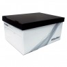CAJA DE ARCHIVO OFICIO PLASTICO OMX - Caja De Archivo Oficio plástico Officemax