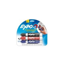 MARCADOR EXPO BORRABLE CINCEL KIT TJ X 3 - Envío Gratuito