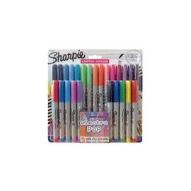 MARCADORES SHARPIE COLORES SURTIDOS PUNTO ULTRAFINO 25 PZAS - Envío Gratuito