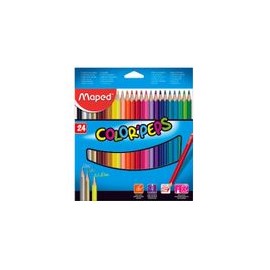 Lapices de Colores Color Peps Maped 24 Piezas - Envío Gratuito