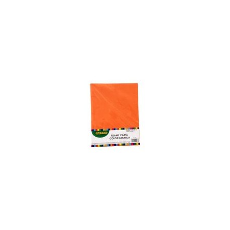 FOAMI CARTA NARANJA 4 PZAS - Envío Gratuito