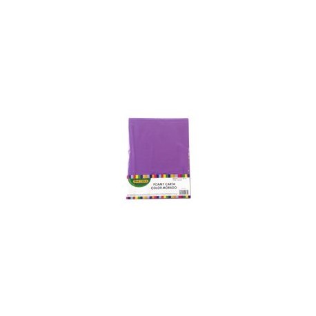 FOAMI CARTA MORADO 4 PZAS - Envío Gratuito