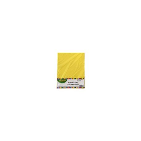 FOAMI CARTA AMARILLO 4 PZAS - Envío Gratuito