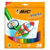 Colores Bic Evolution Grueso 24 pzas