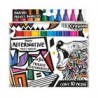 Plumones Crayola Punta Cincel 10 piezas
