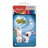 Lapices de Colores Maped Rabbids Caja Metálica 12 piezas