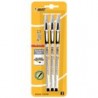 BOLIGRAFO DIAMANTE CONGRIP, NEGRO, 1.2MM, 3PZAS