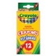 CRAYONES CRAYOLA 12PZAS - Envío Gratuito