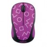 Mouse Logitech Inalambrico M317c Geometric Purple