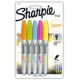 Marcadores Sharpie Permanente Punto Fino Neon Surtidos 5 Pzs - Envío Gratuito
