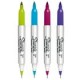 MARCADORES SHARPIE AZUL,VERDE,ROSA,MORDADO, DE DOBLE PUNTA - Envío Gratuito