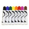 MARCADORES PUNTA CINCEL DE TINTA BASE AGUA DE COLORES 8PZS